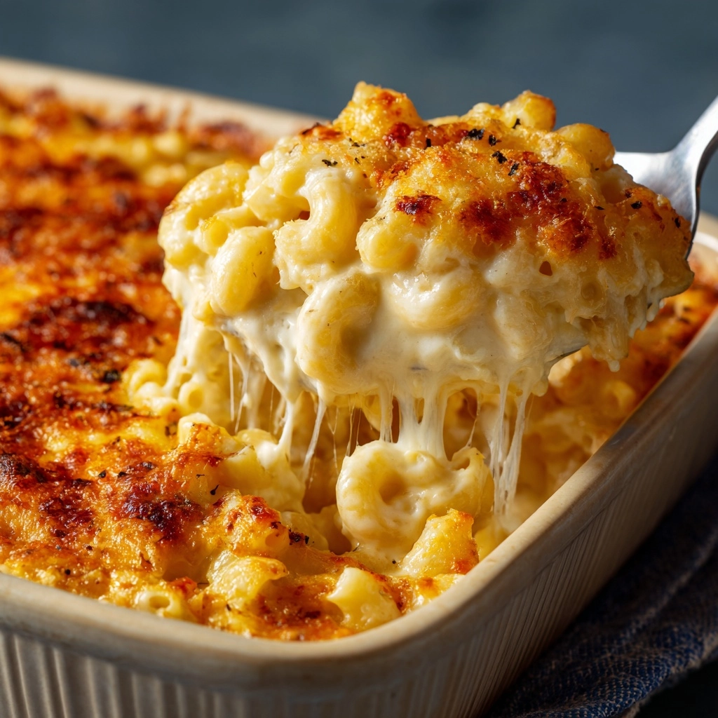 Creamy Baked Macaroni and Cheese Recipe - Recipe Image