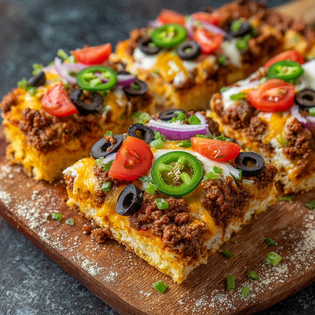 Homemade Mexican Pizza Recipe - Recipe Image