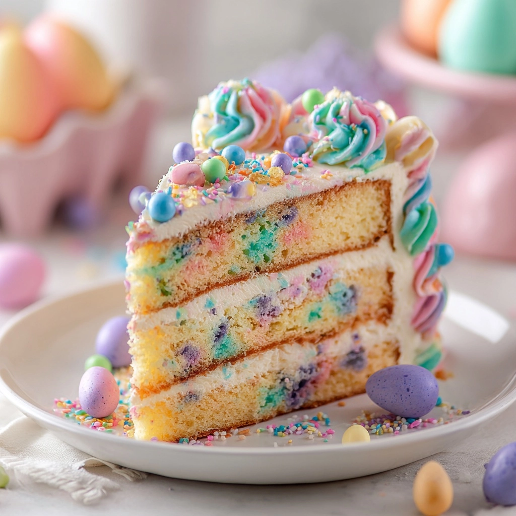 Easter Poke Cake Recipe - Recipe Image