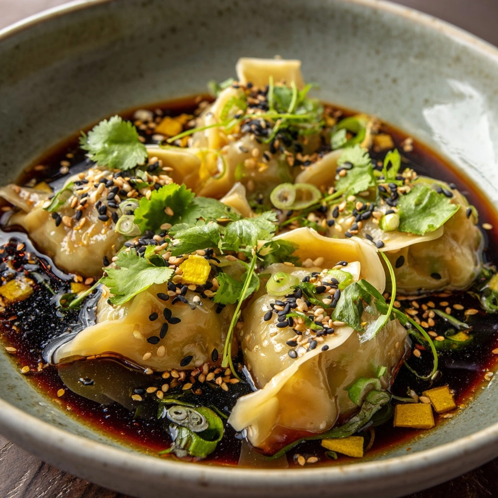 Chili Crisp Butternut Squash Dumplings Recipe - Recipe Image