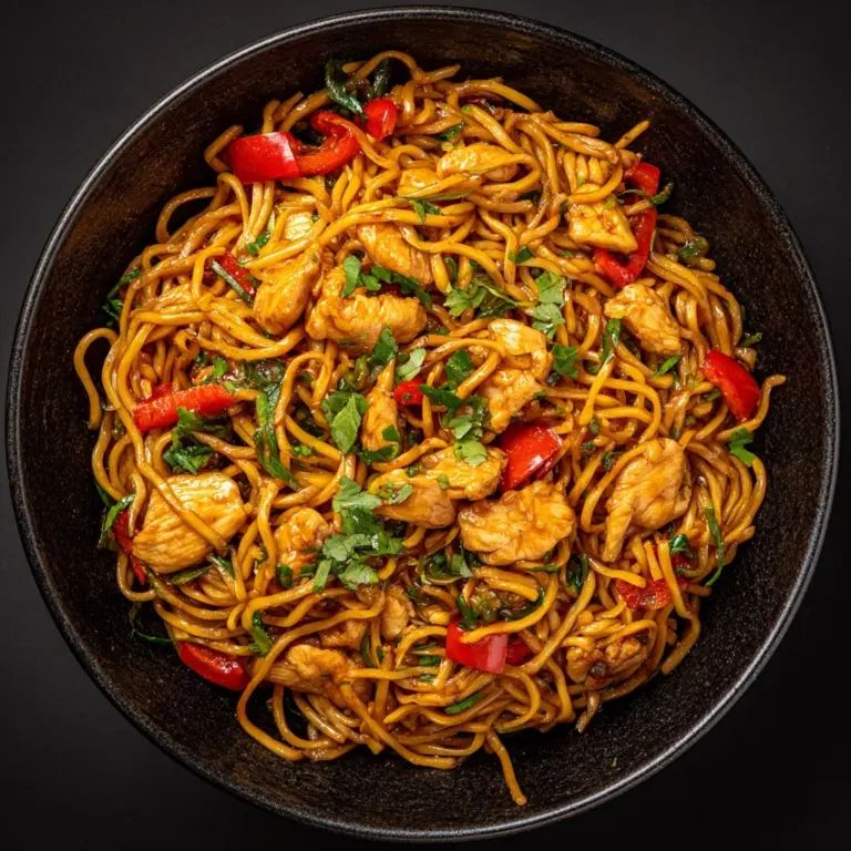 Chicken Spaghetti Lo Mein Recipe