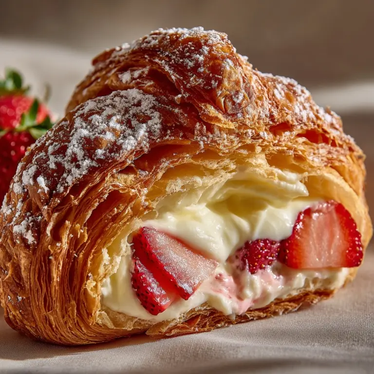 Strawberry Cheesecake Crescents Recipe