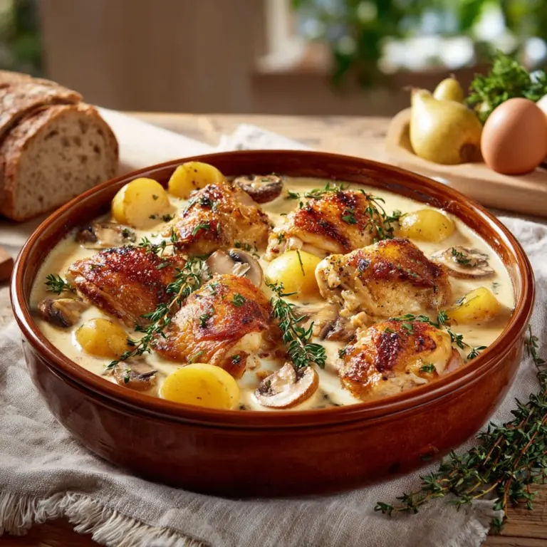 French Chicken Casserole Recipe