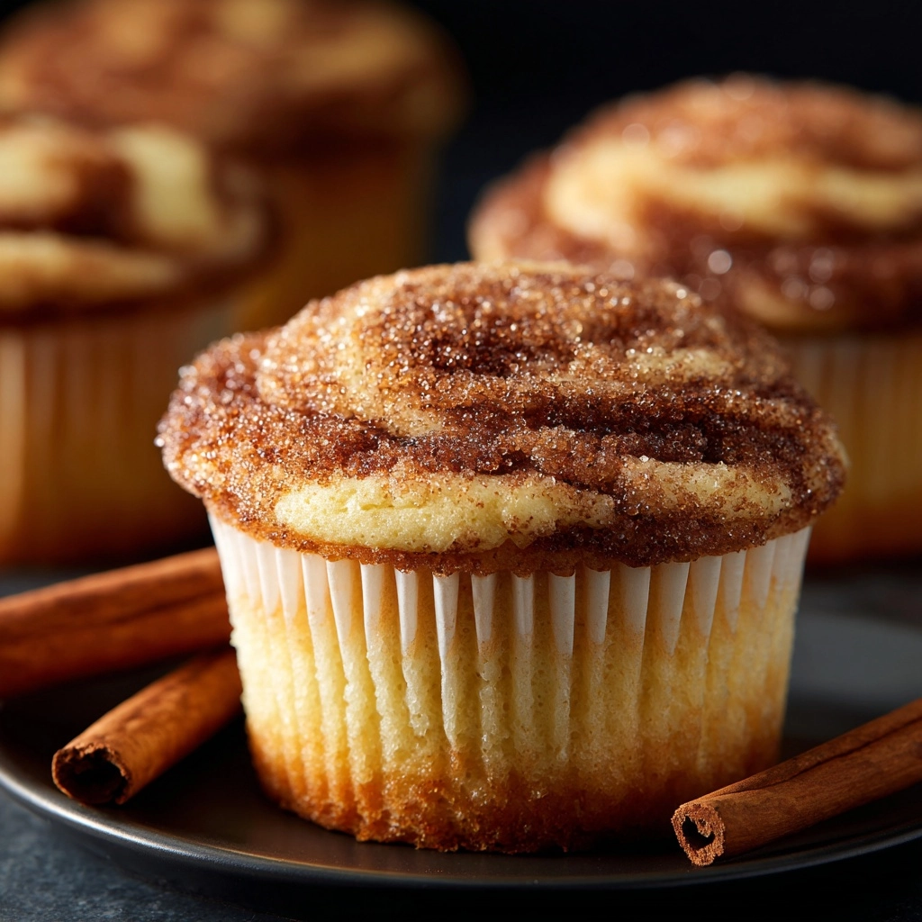 Swirled Cinnamon and Sugar Muffins Recipe - Recipe Image