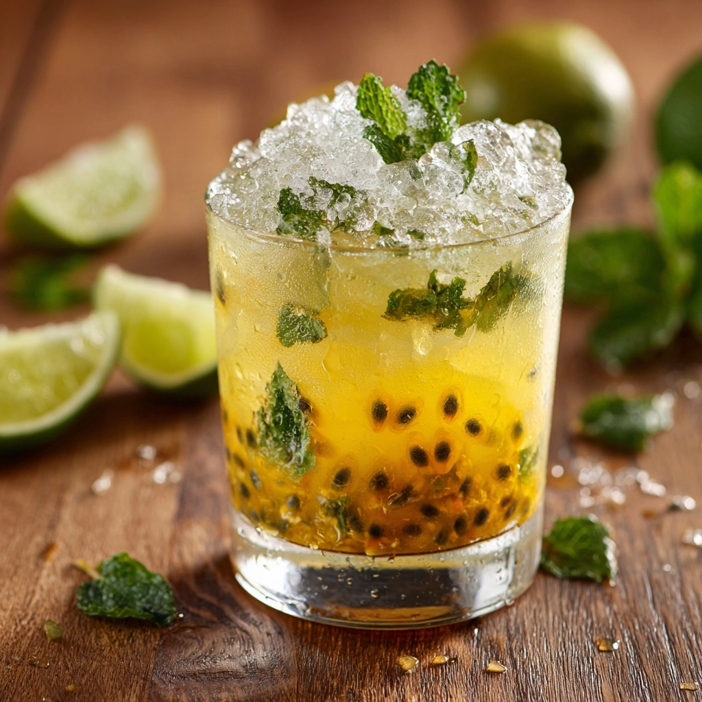 Passion Fruit Mojito – A Refreshing Tropical Delight Recipe - Recipe Image