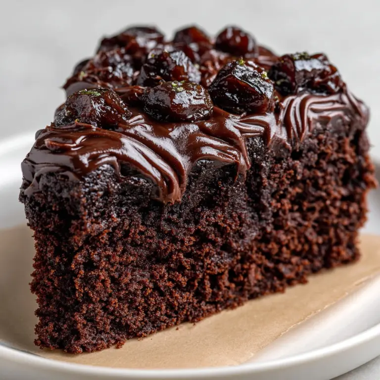 Southern Coca-Cola Cake Recipe