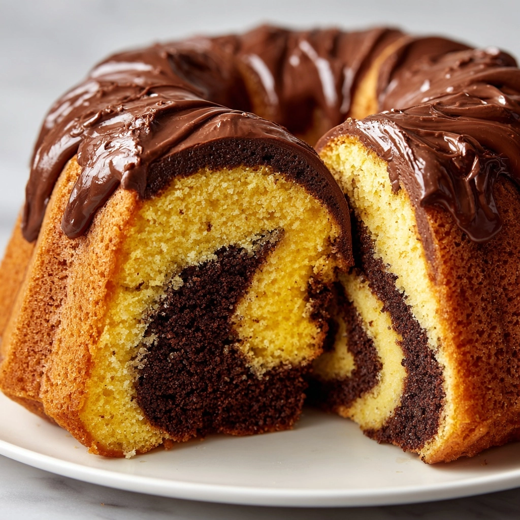 Delicious Marble Cake Recipe - Recipe Image
