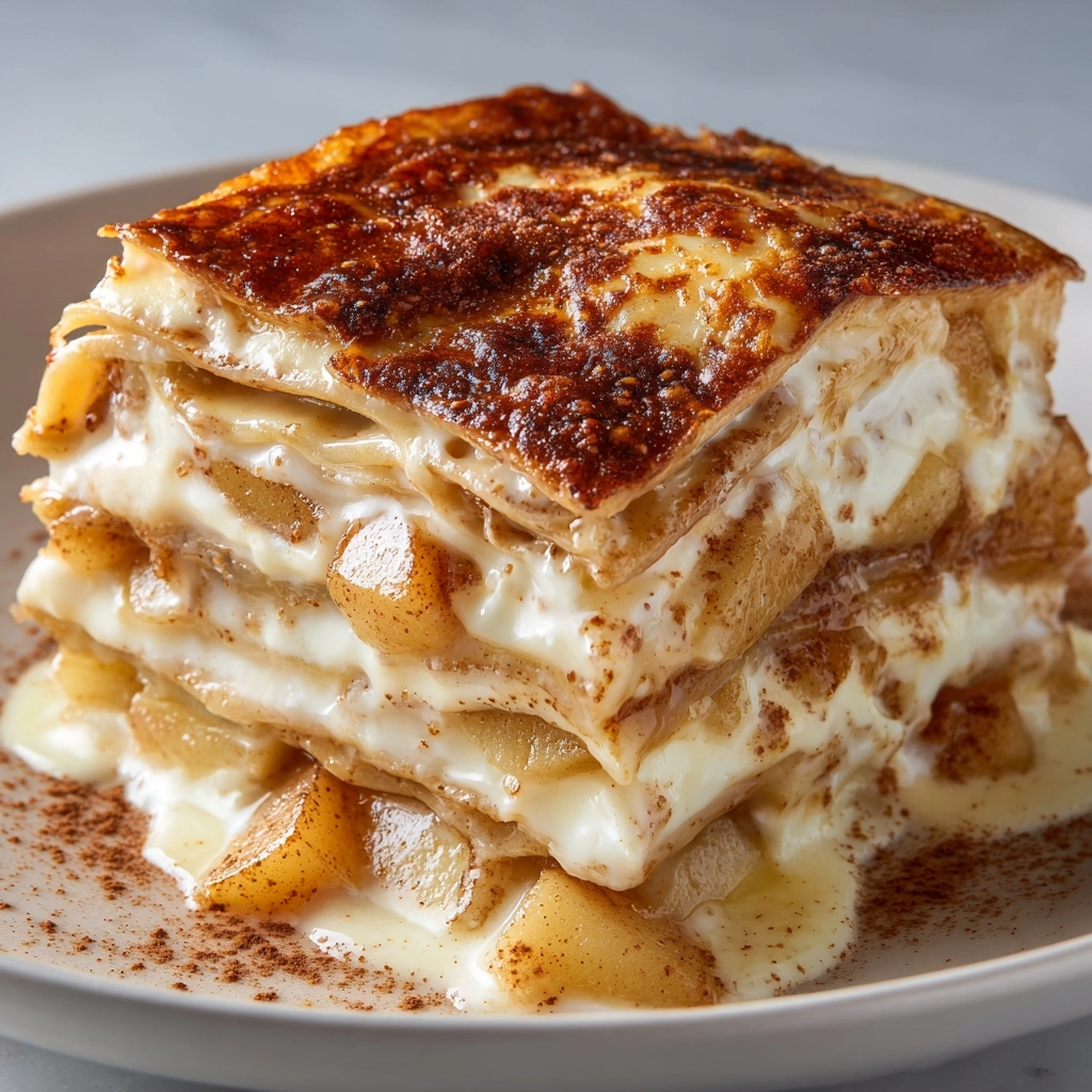Cinnamon Roll Apple Lasagna β The Best Fall Treat Ever Recipe - Recipe Image