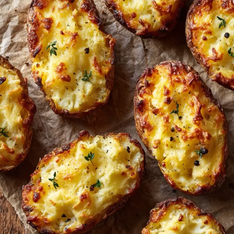 Parmesan Baked Potatoes Recipe