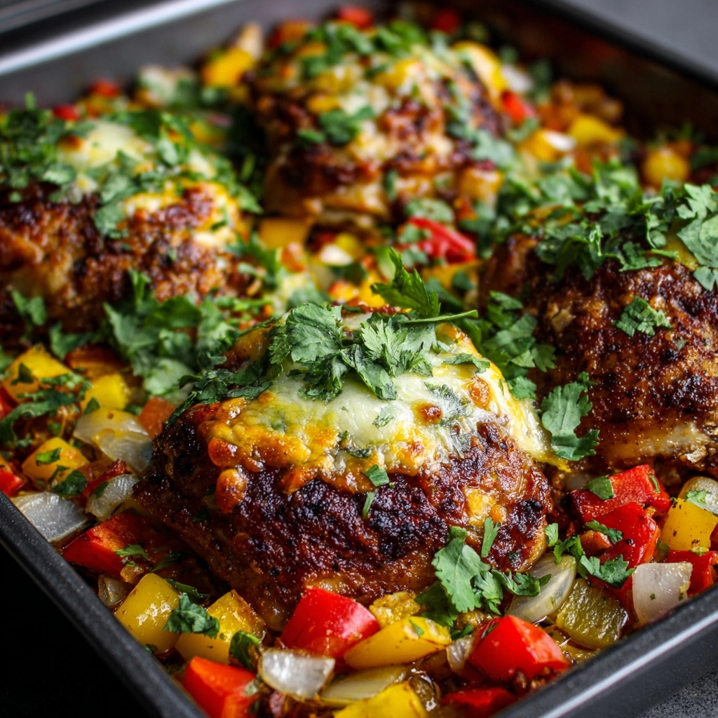 Fajita Stuffed Chicken Recipe - Recipe Image