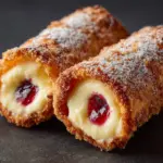 Fried Cheesecake Roll-Ups Recipe