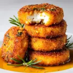 Fried Goat Cheese Balls with Spicy Sage Honey Recipe