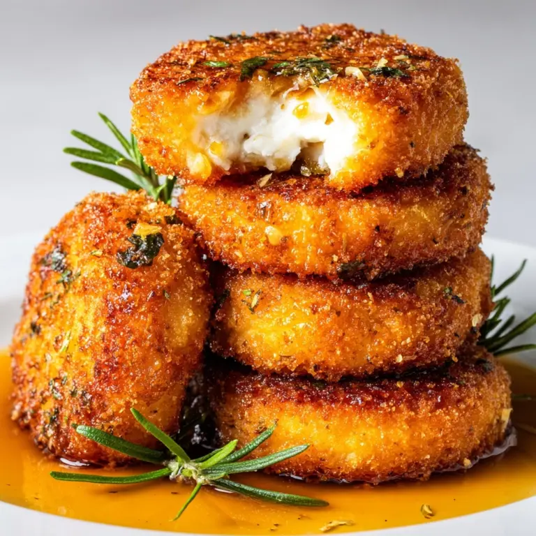 Fried Goat Cheese Balls with Spicy Sage Honey Recipe