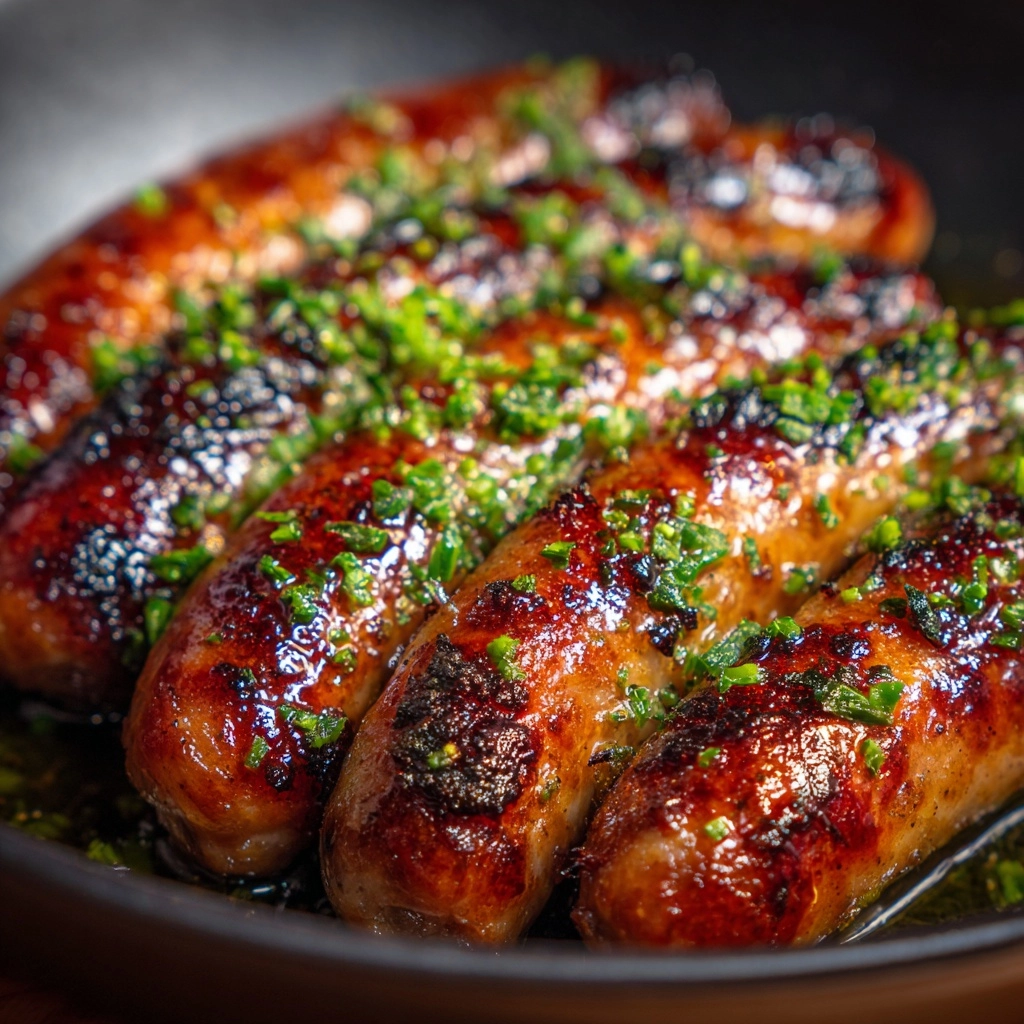 Sweet & Savory Honey Garlic Sausage Recipe - Recipe Image