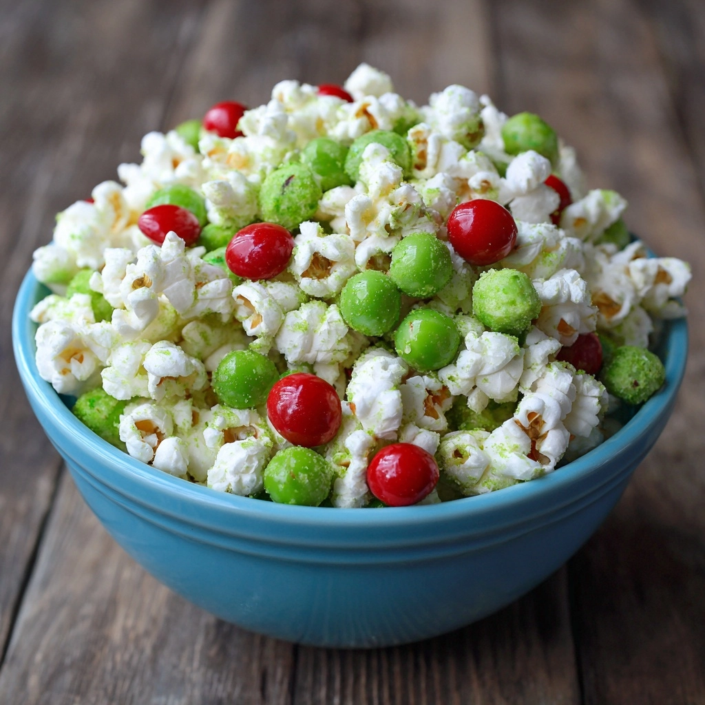 Grinch Popcorn Recipe - Recipe Image