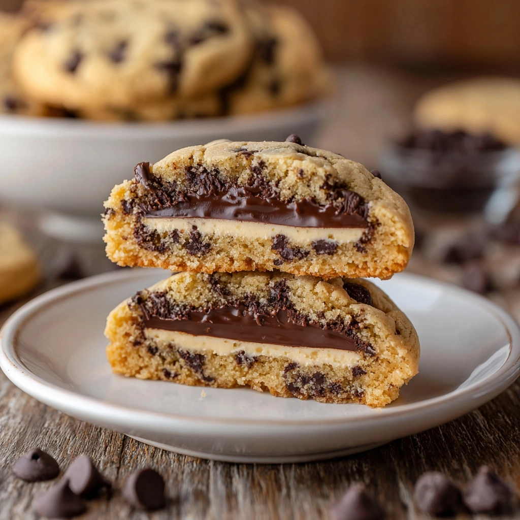 Cheesecake Chocolate Chip Cookies Recipe - Recipe Image