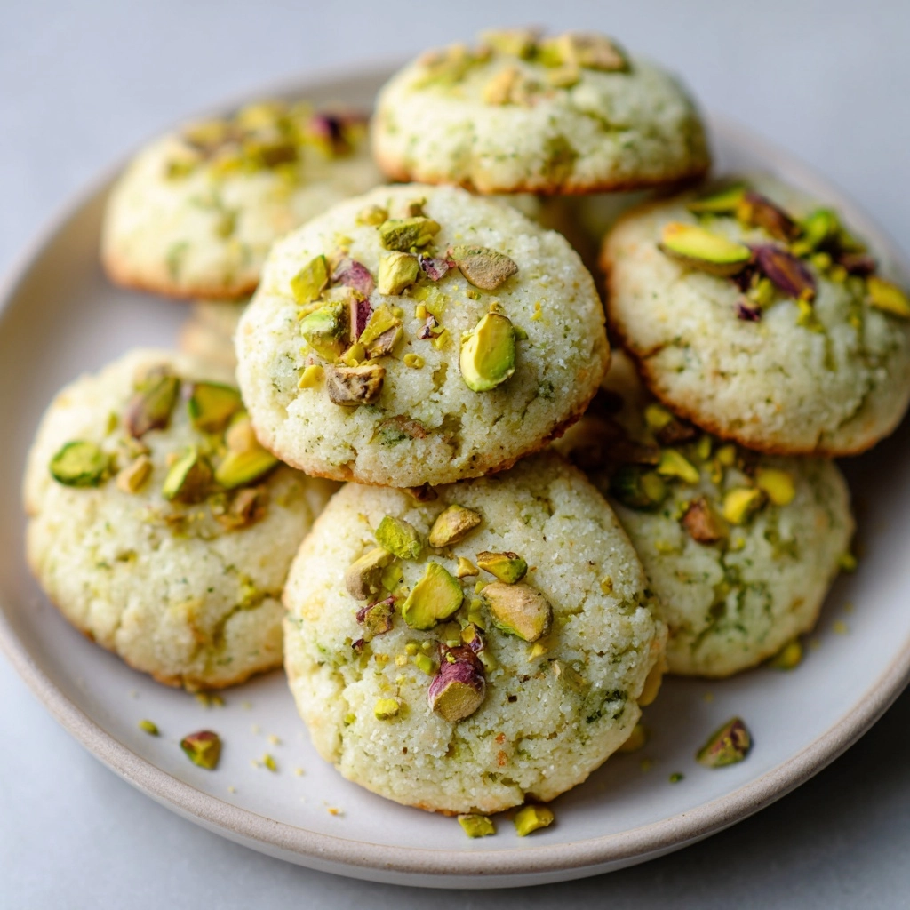 Pistachio Cookies Recipe - Recipe Image