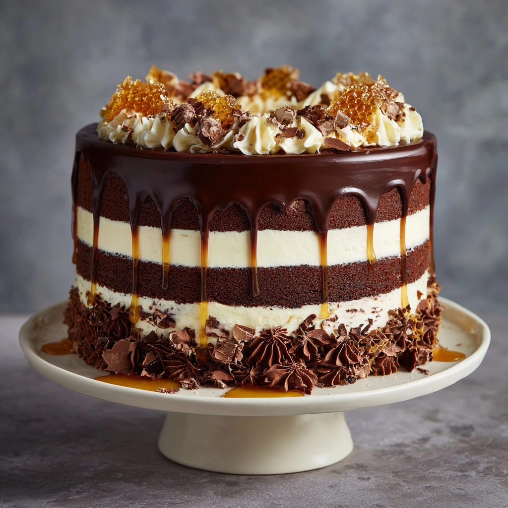 Chocolate Honey Cake – Spartak Recipe - Recipe Image