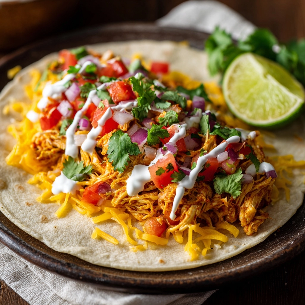 Mexican Pulled Chicken Recipe - Recipe Image
