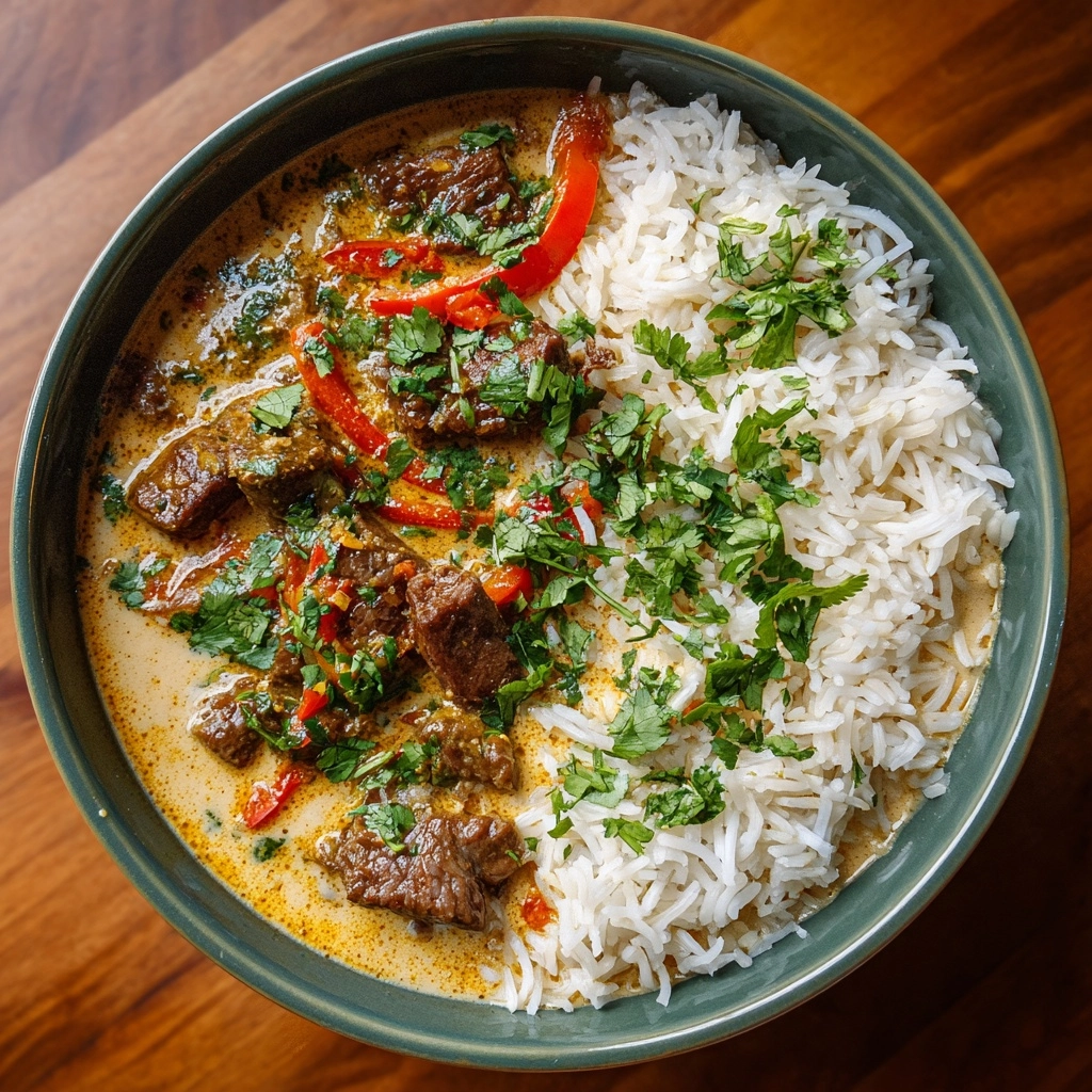 Slow-Cooker Beef Curry Recipe - Recipe Image
