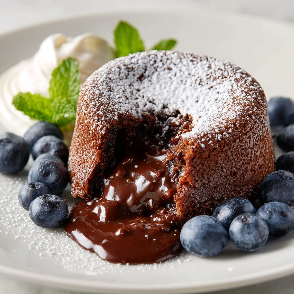 Decadent Air Fryer Chocolate Lava Cakes Recipe