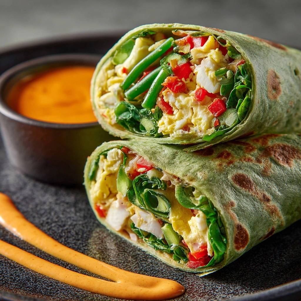 Effortless Veggie Omelette Roll Recipe