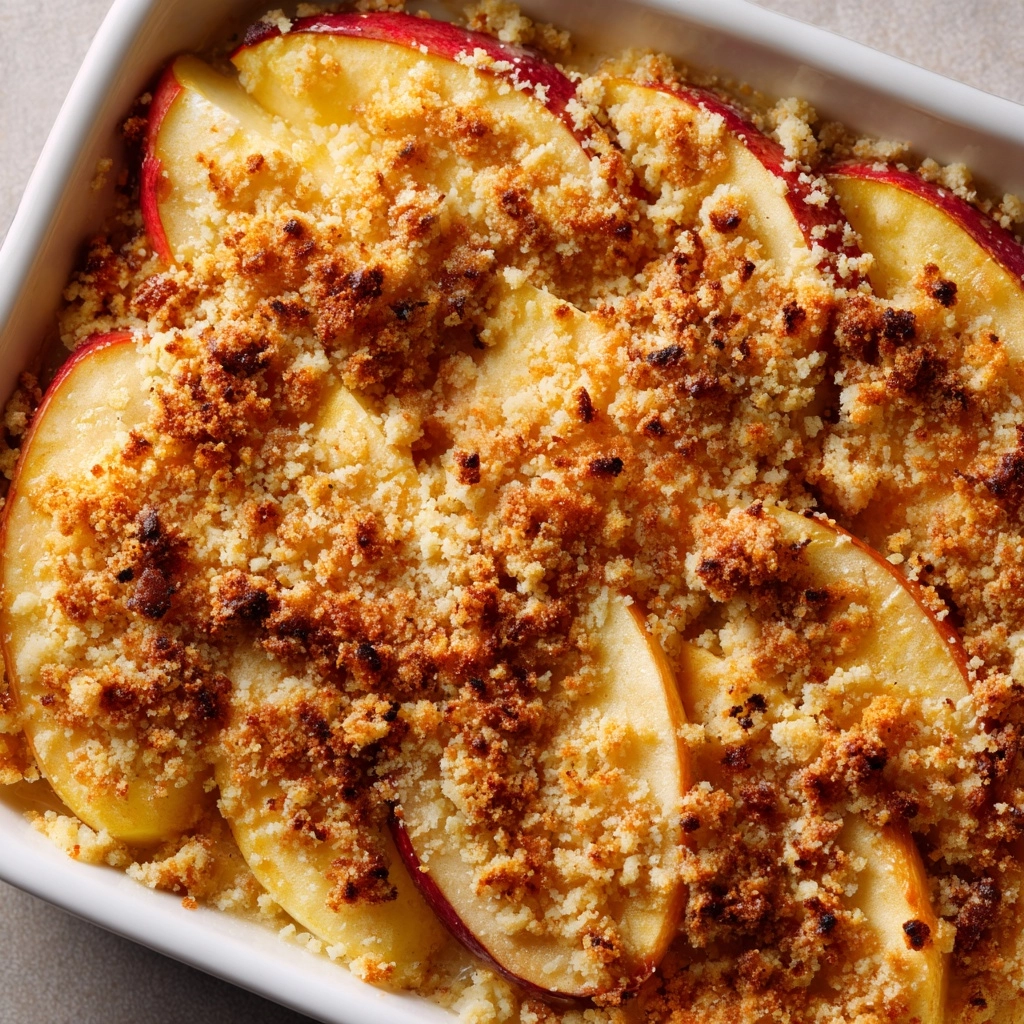 Old-Fashioned Apple and Cheese Casserole Recipe - Recipe Image