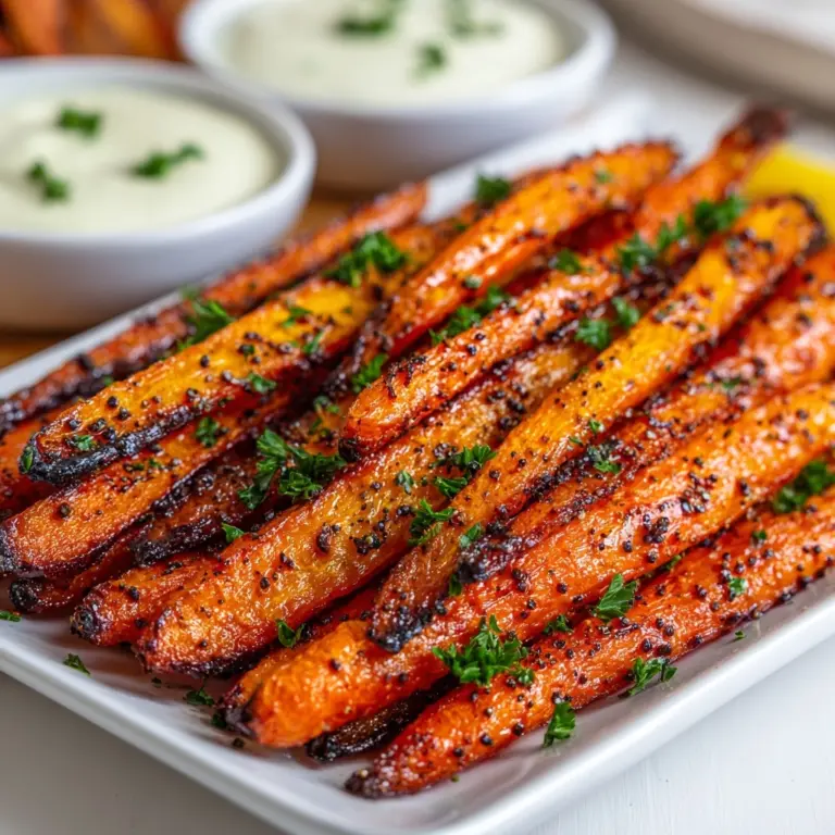 Roasted Parsley Carrots Recipe