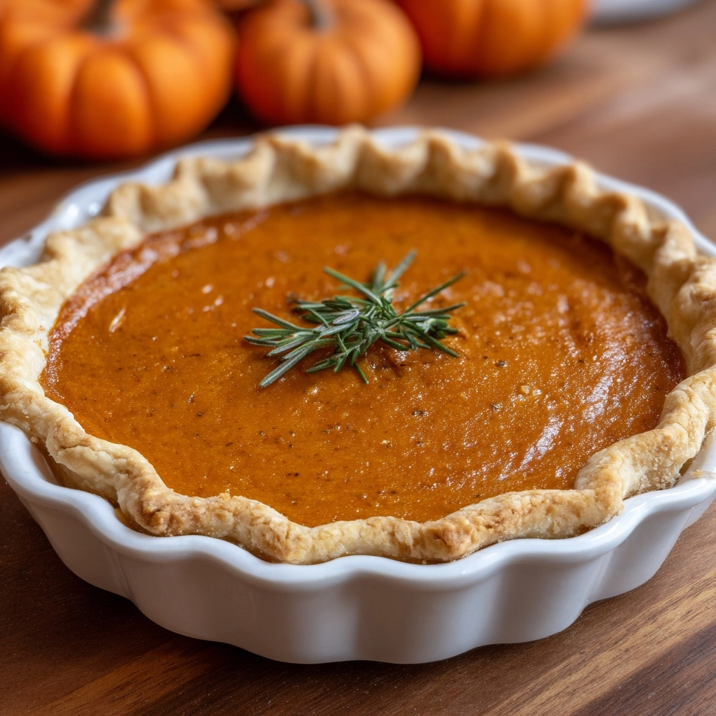 Easy Pumpkin Pie Recipe - Recipe Image