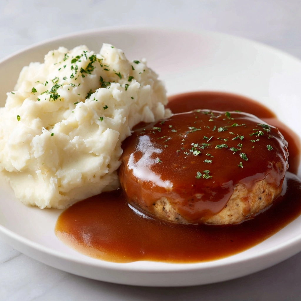 Easy Salisbury Steak Recipe - Recipe Image