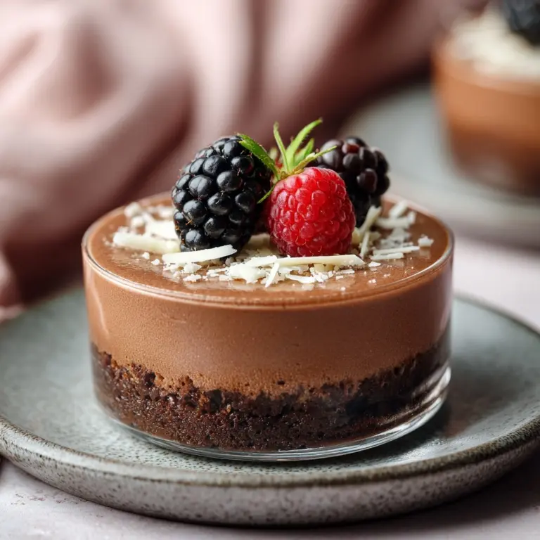 Mascarpone Chocolate Mousse Recipe