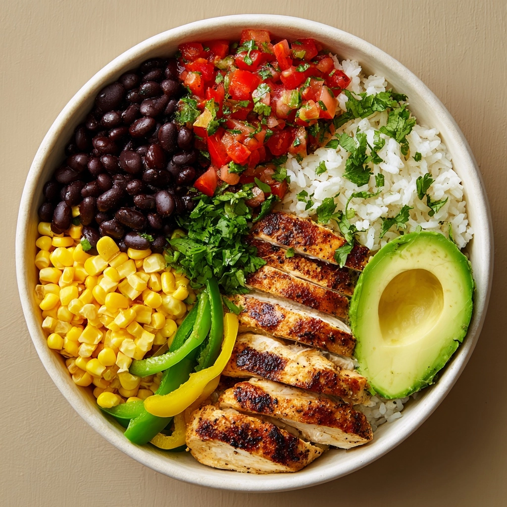 Grilled Chicken Fajita Bowl Recipe - Recipe Image