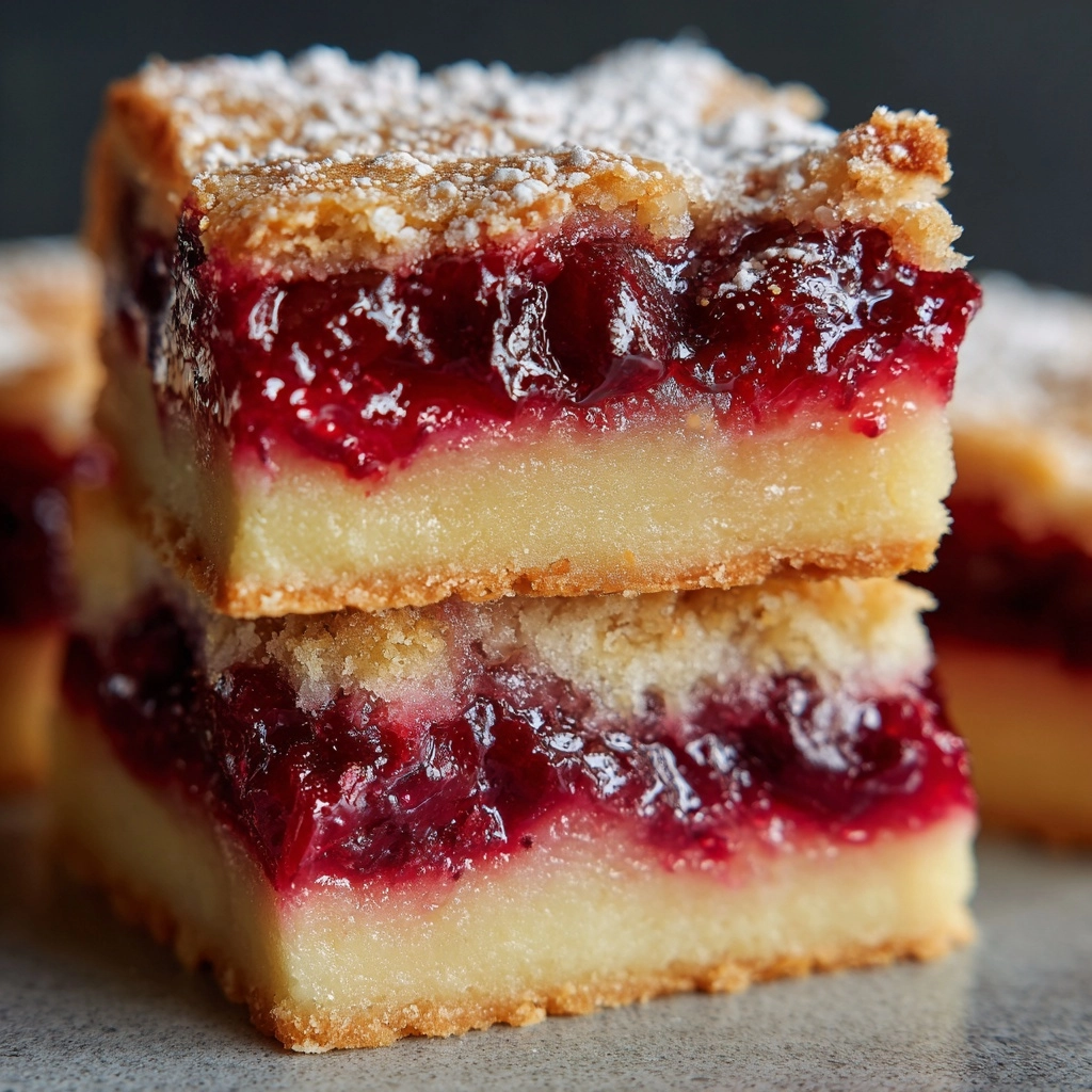 Cherry Pie Bars Recipe - Recipe Image