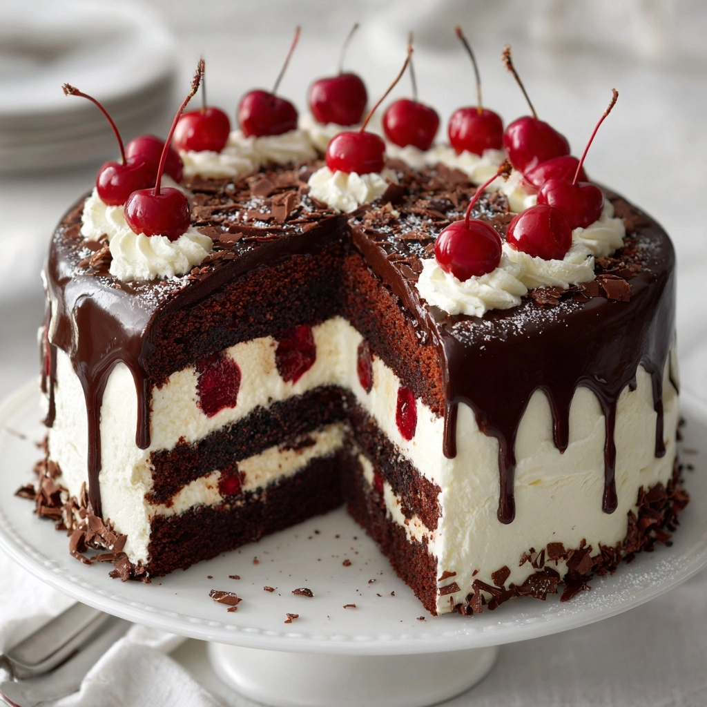 Black Forest Cake Recipe - Recipe Image