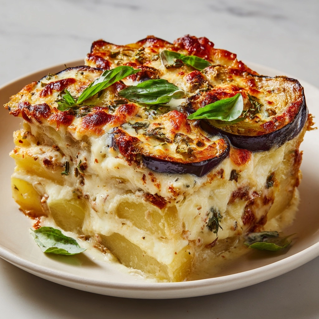 Easy Eggplant Lasagna Recipe - Recipe Image