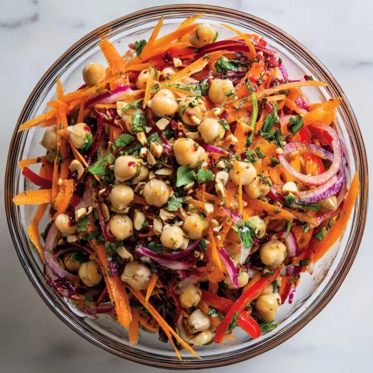 Crunchy Thai Chickpea Salad Recipe