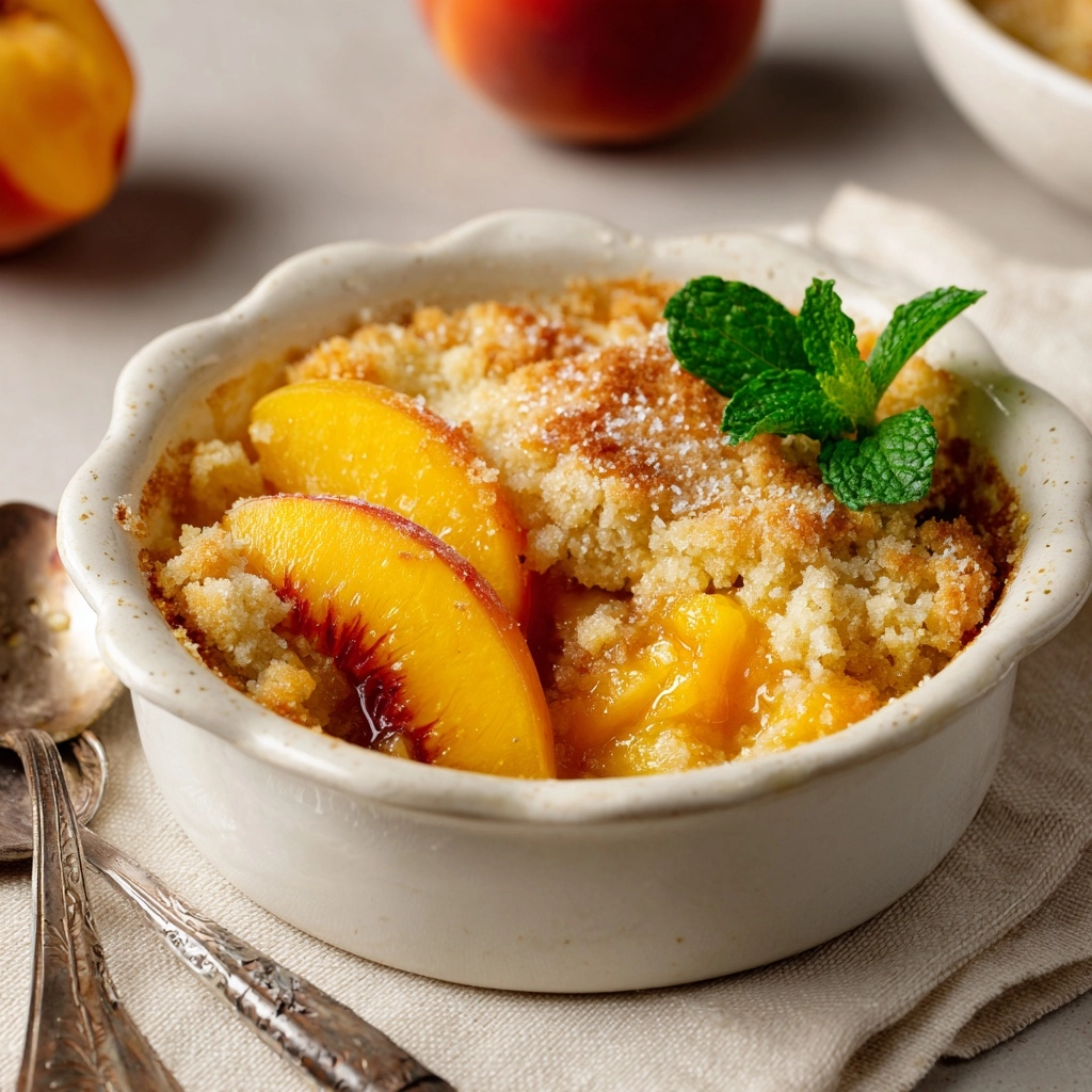 Southern Peach Cobbler Recipe