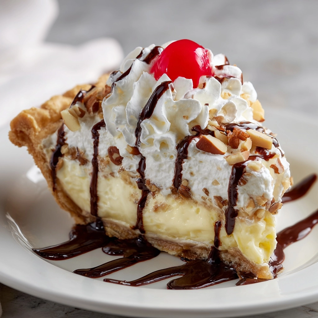 Banana Split Pie Recipe - Recipe Image