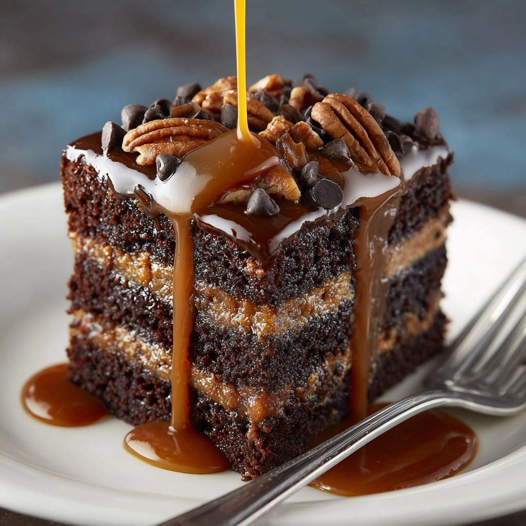 Chocolate Turtle Cake Recipe
