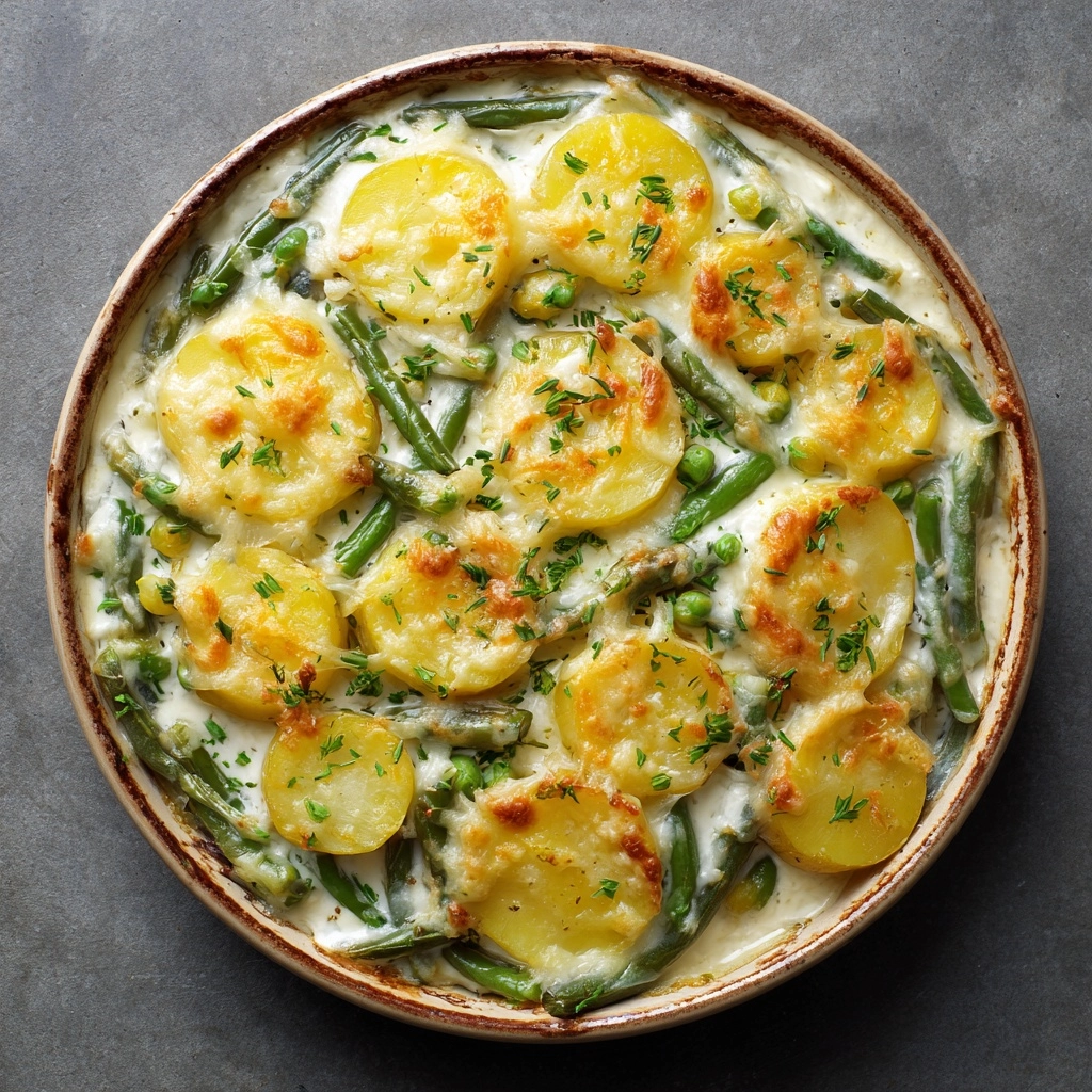 Green Bean and Potato Casserole Recipe