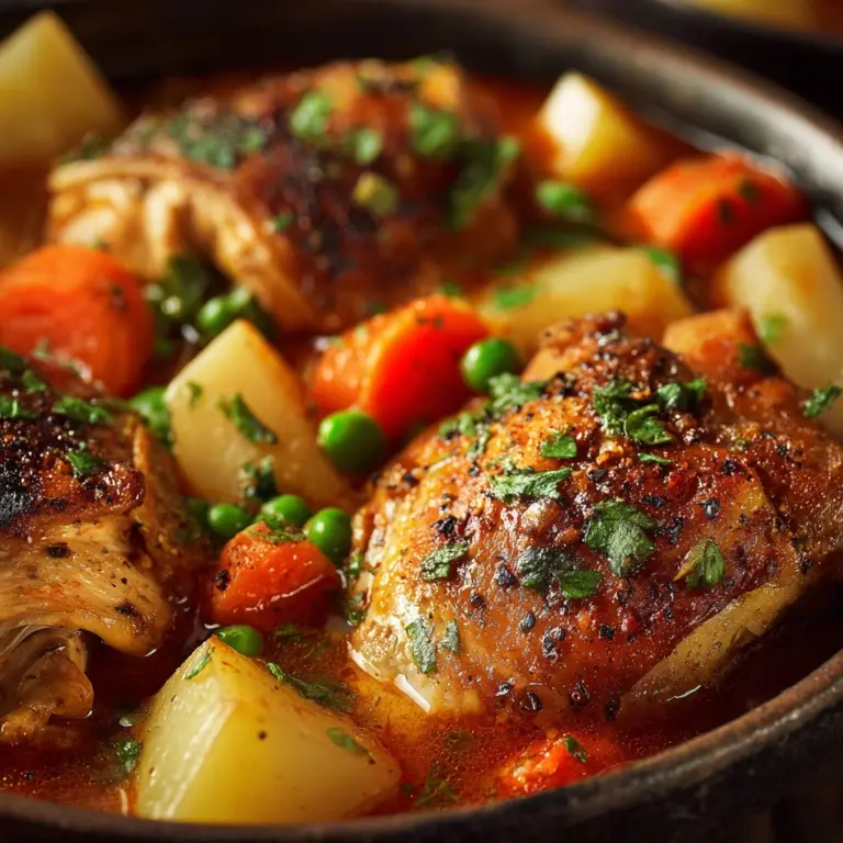 Hearty Chicken and Vegetable Stew Recipe