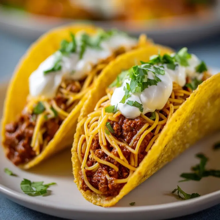 Mama Mia Spaghetti Tacos Recipe