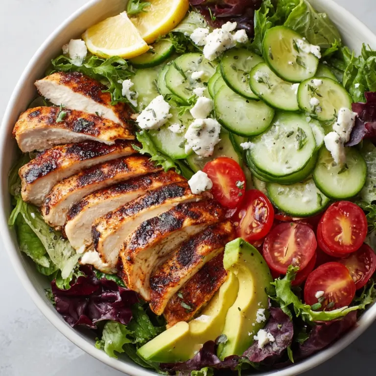 Grilled Chicken Salad with Honey Mustard Dressing Recipe