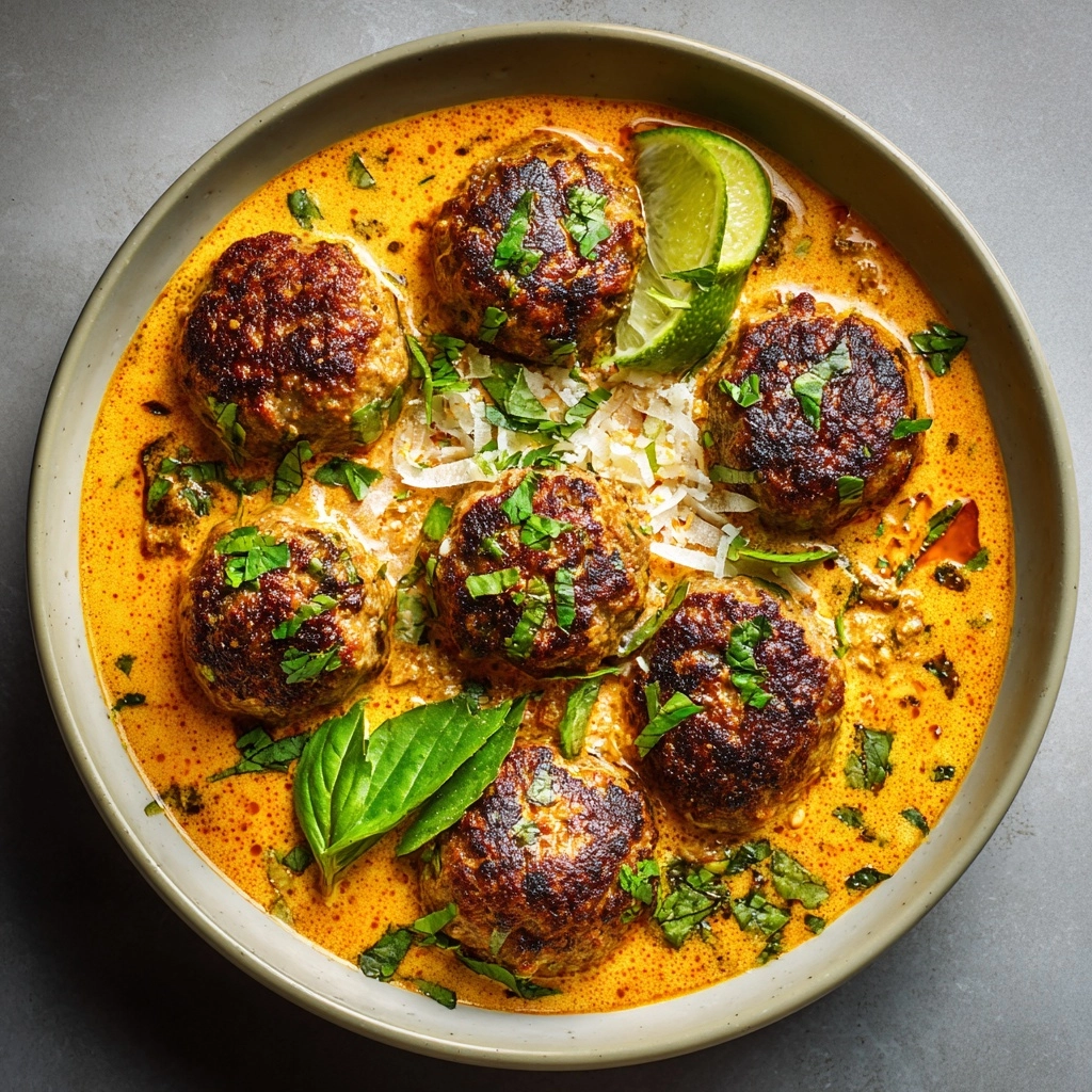 Coconut Chicken Meatballs Recipe