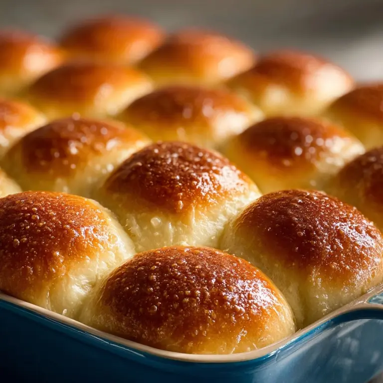 Easy Homemade Dinner Rolls Recipe
