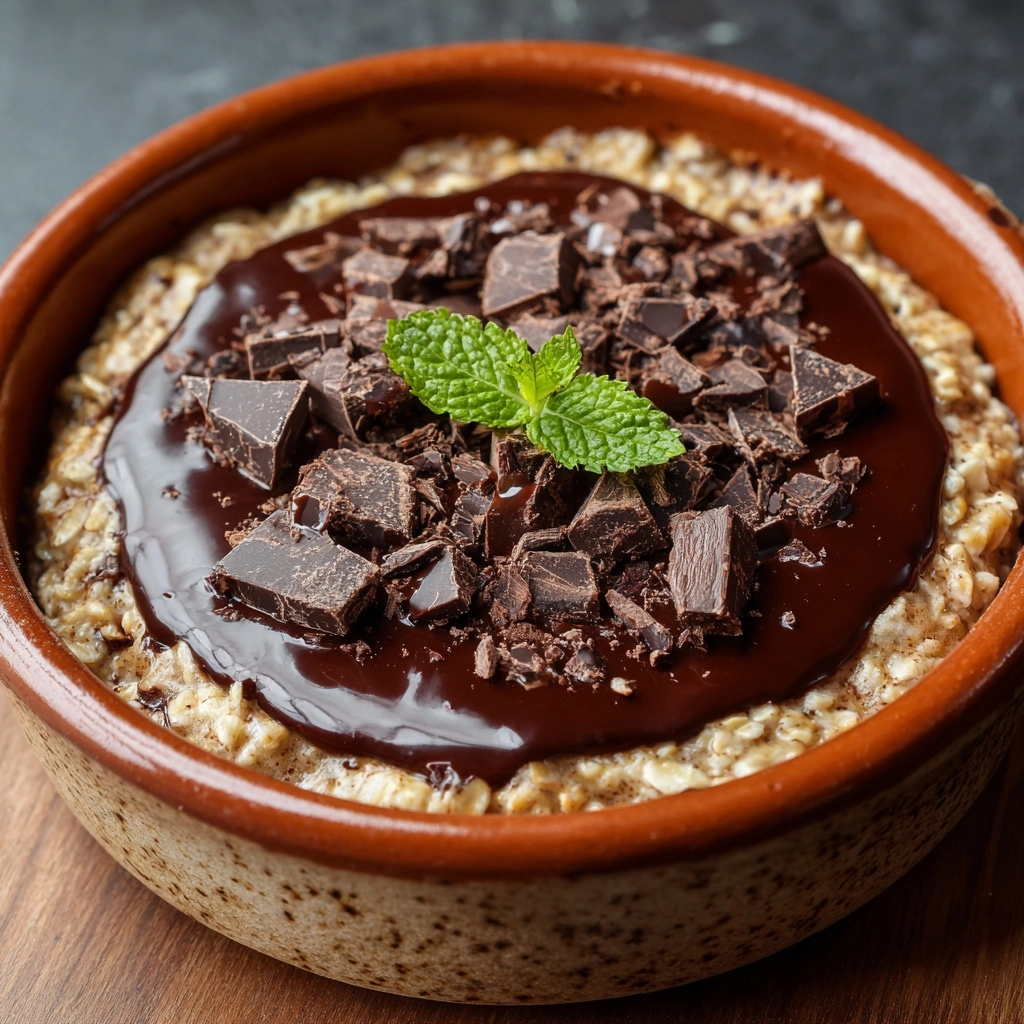 Chocolate Baked Oats Recipe - Recipe Image