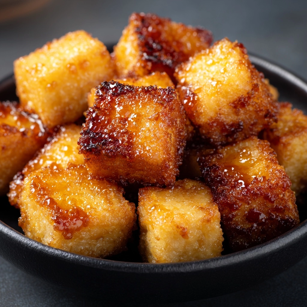 Crispy Baked Peanut Tofu Bowls Recipe - Recipe Image