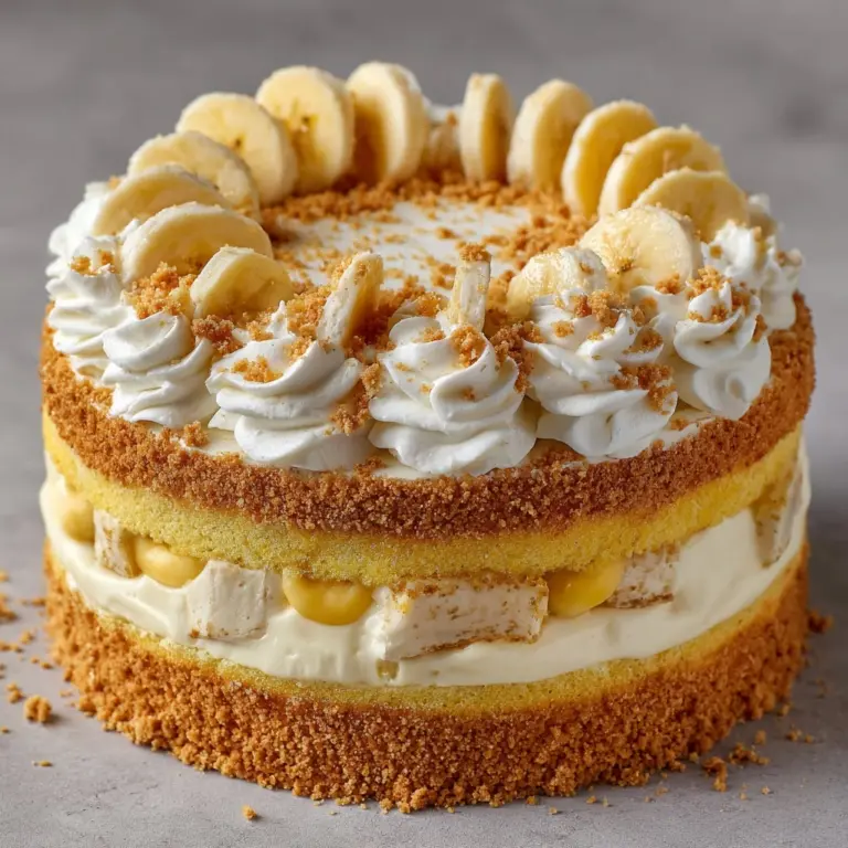 Banana Pudding Cake Recipe