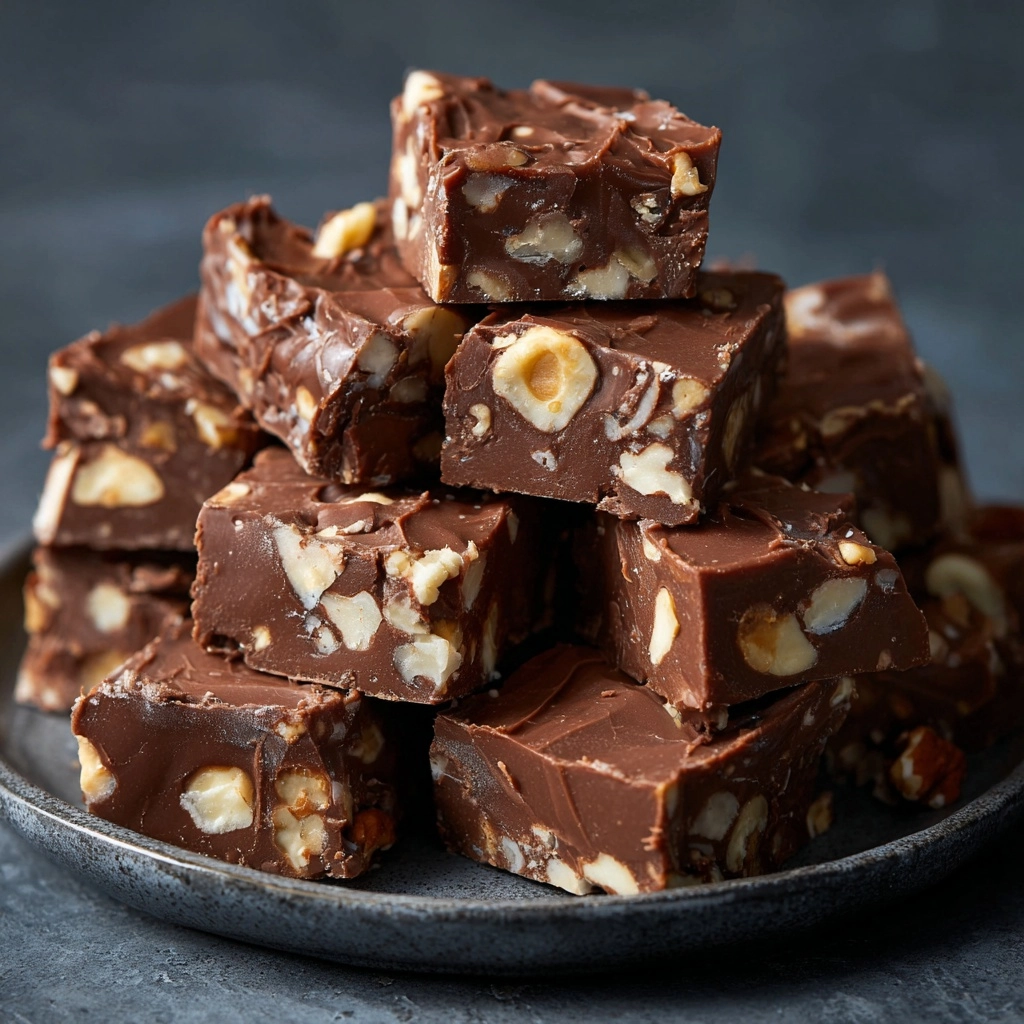 Old Fashioned Black Walnut Fudge Recipe - Recipe Image