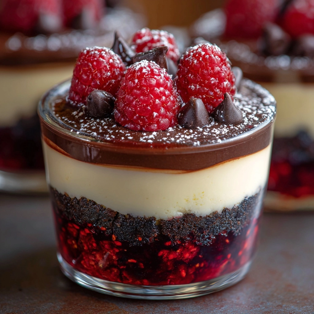 Raspberry Fudge Brownie Trifle Recipe - Recipe Image